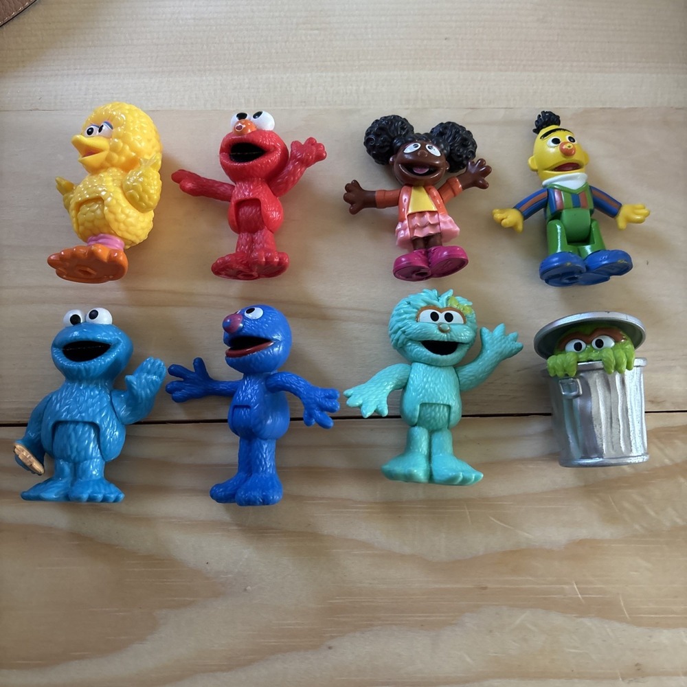 Sesame Street Toy Figure Lot
